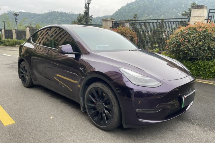 Used Tesla Model Y 2021 Standard Range Rear-Wheel Drive Version Exterior 2