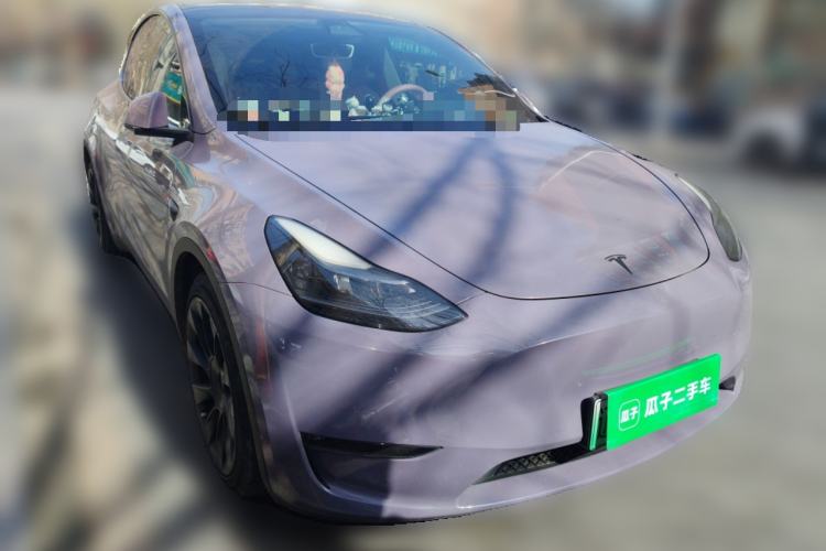 Used Tesla Model Y 2021 Standard Range Rear-Wheel Drive Version Front Right 45 Deg