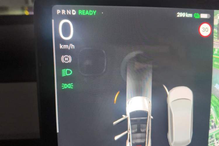 Used Tesla Model Y 2021 Standard Range Rear-Wheel Drive Version Instrument Cluster
