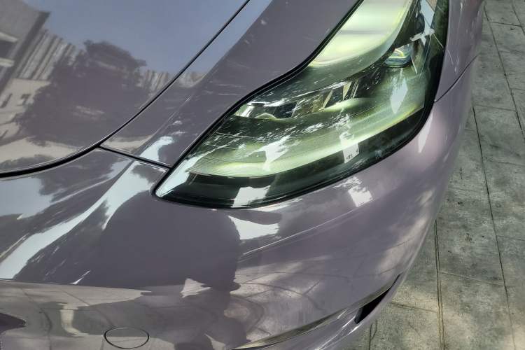 Used Tesla Model Y 2021 Standard Range Rear-Wheel Drive Version Left Front Headlight