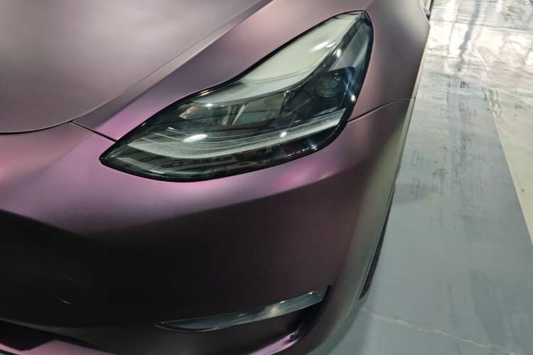 Used Tesla Model Y 2021 Standard Range Rear-Wheel Drive Version Left Front Headlight
