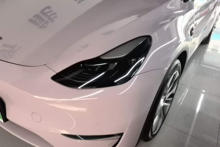Used Tesla Model Y 2021 Standard Range Rear-Wheel Drive Version Left Front Headlight