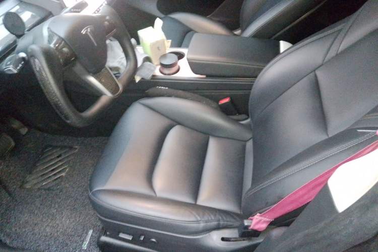 Used Tesla Model Y 2021 Standard Range Rear-Wheel Drive Version Left Front Seat