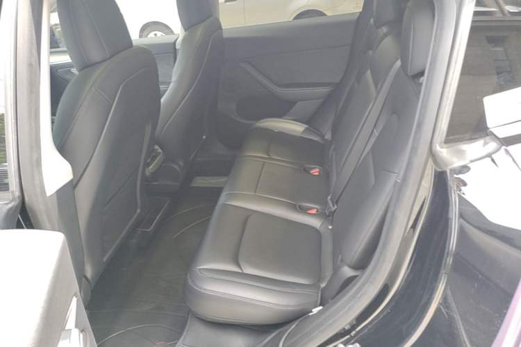 Used Tesla Model Y 2021 Standard Range Rear-Wheel Drive Version Left Rear Seat