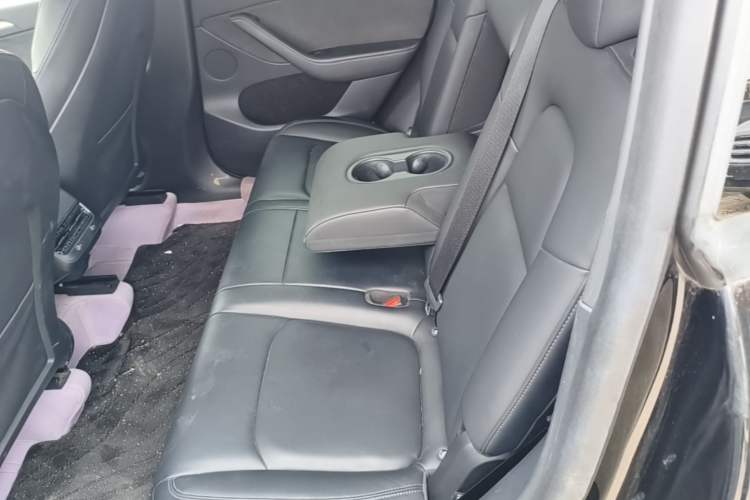 Used Tesla Model Y 2021 Standard Range Rear-Wheel Drive Version Left Rear Seat