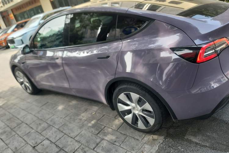 Used Tesla Model Y 2021 Standard Range Rear-Wheel Drive Version Left Side