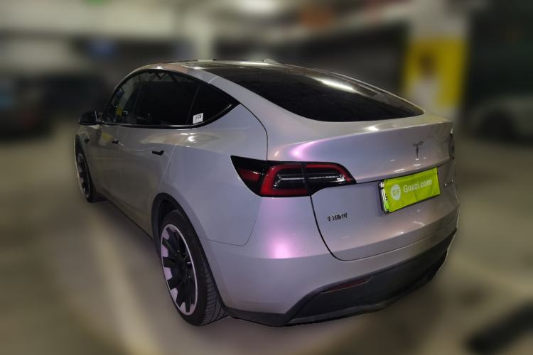 Used Tesla Model Y 2021 Standard Range Rear-Wheel Drive Version Rear Left 45 Deg