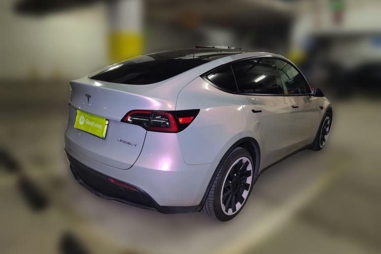 Used Tesla Model Y 2021 Standard Range Rear-Wheel Drive Version Rear Right 45 Deg