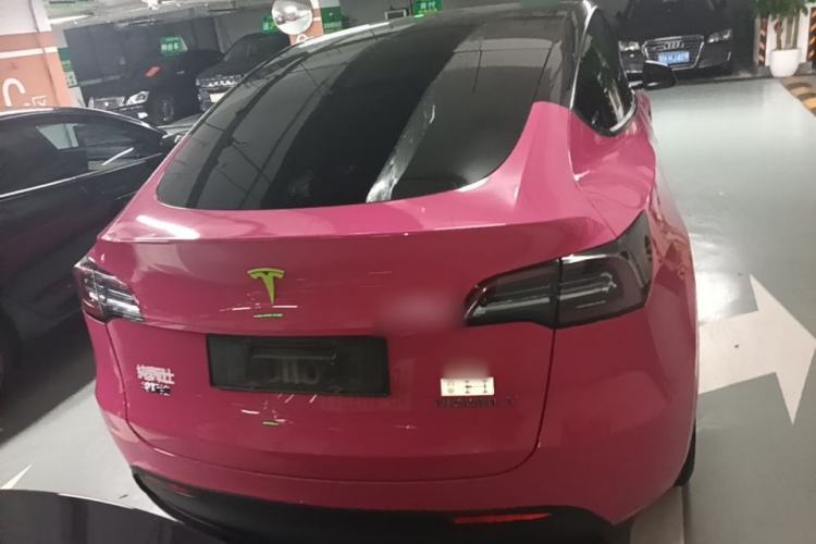 Used Tesla Model Y 2021 Long-Range All-Wheel-Drive Version Rear