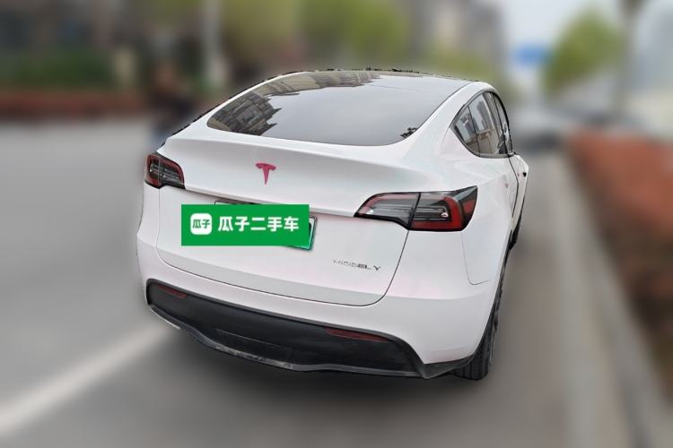 Used Tesla Model Y 2021 Long-Range All-Wheel-Drive Version 3D7 Rear Right 45 Deg