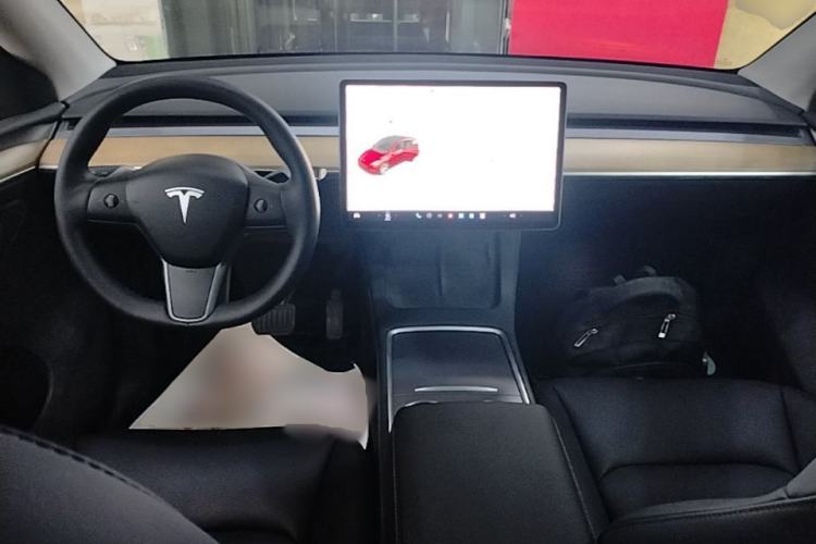 Used Tesla Model Y 2021 Standard Range Rear-Wheel Drive Version Center Console