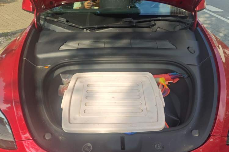 Used Tesla Model Y 2021 Long-Range All-Wheel-Drive Version Engine Bay