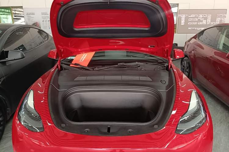 Used Tesla Model Y 2021 Standard Range Rear-Wheel Drive Version Engine Bay