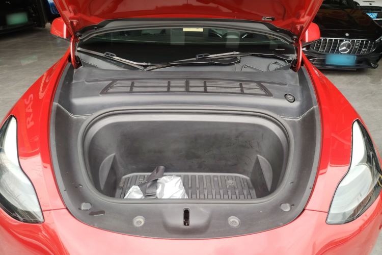 Used Tesla Model Y 2021 Long-Range All-Wheel-Drive Version Engine Bay
