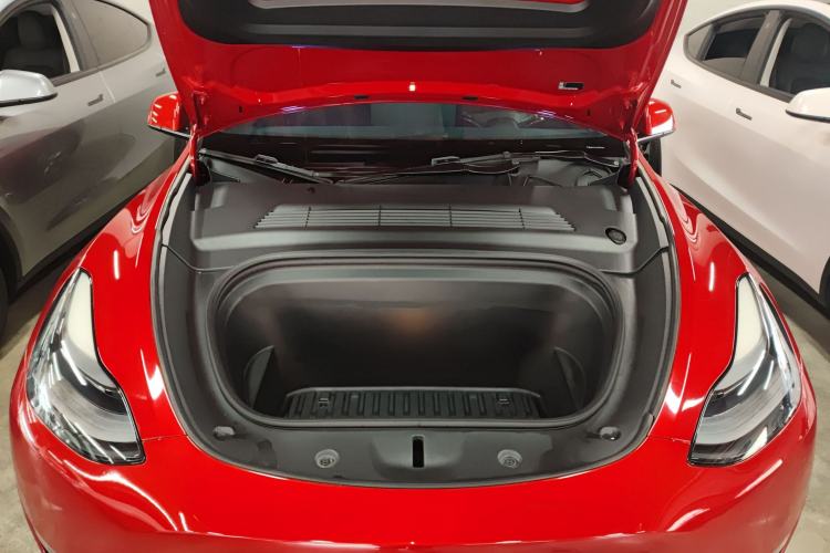 Used Tesla Model Y 2021 Standard Range Rear-Wheel Drive Version Engine Bay