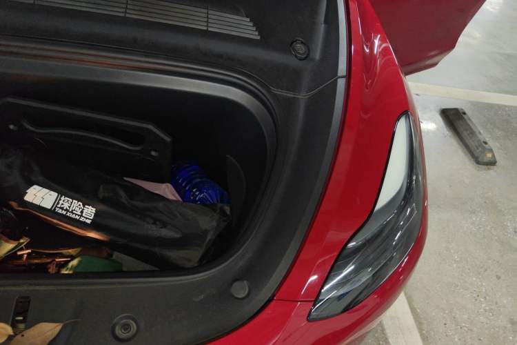 Used Tesla Model Y 2021 Long-Range All-Wheel-Drive Version Engine Bay Left