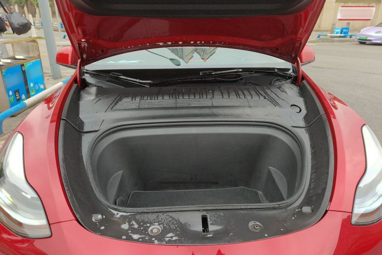 Used Tesla Model Y 2021 Long-Range All-Wheel-Drive Version 3D7 Engine Bay