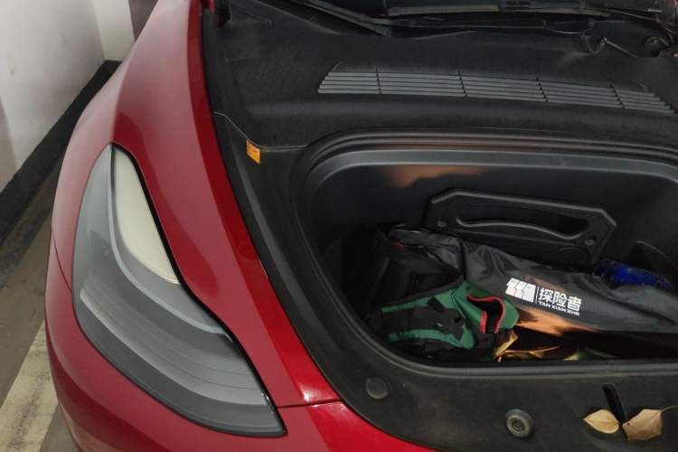 Used Tesla Model Y 2021 Long-Range All-Wheel-Drive Version Engine Bay Right