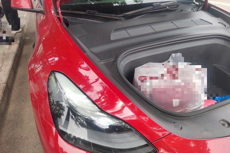 Used Tesla Model Y 2021 Long-Range All-Wheel-Drive Version 3D7 Engine Bay Right