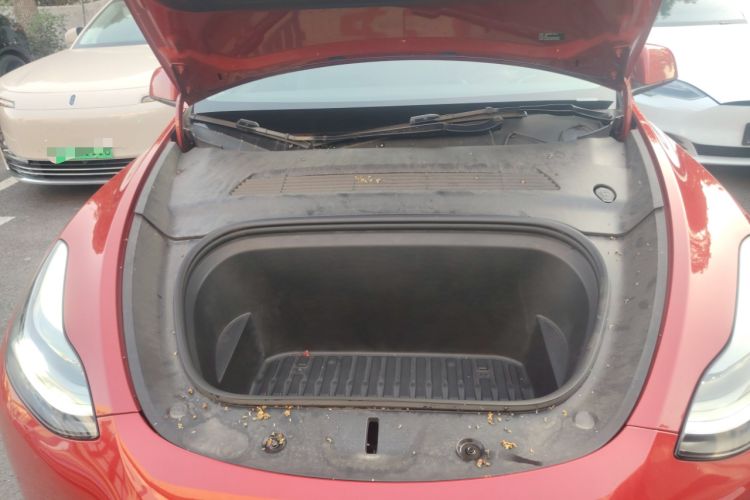 Used Tesla Model Y 2021 Long-Range All-Wheel-Drive Version 3D7 Engine Bay