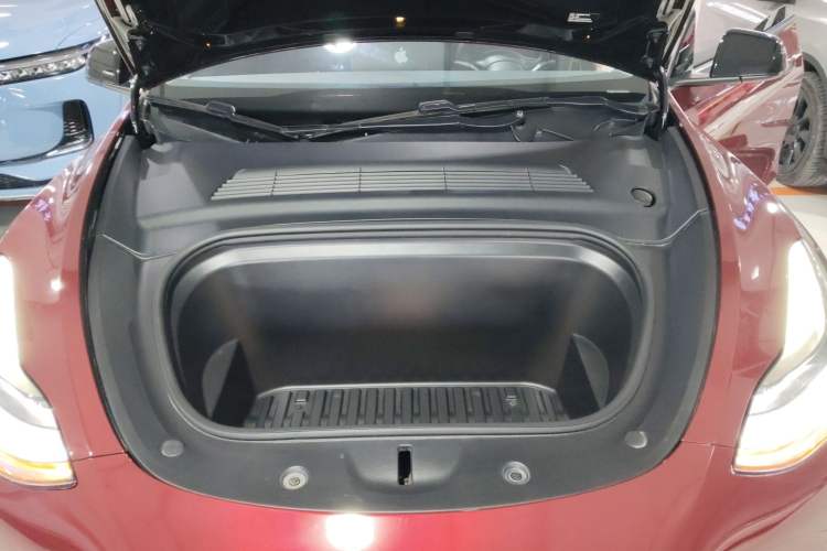 Used Tesla Model Y 2021 Long-Range All-Wheel-Drive Version Engine Bay