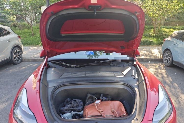Used Tesla Model Y 2021 Standard Range Rear-Wheel Drive Version Engine Bay