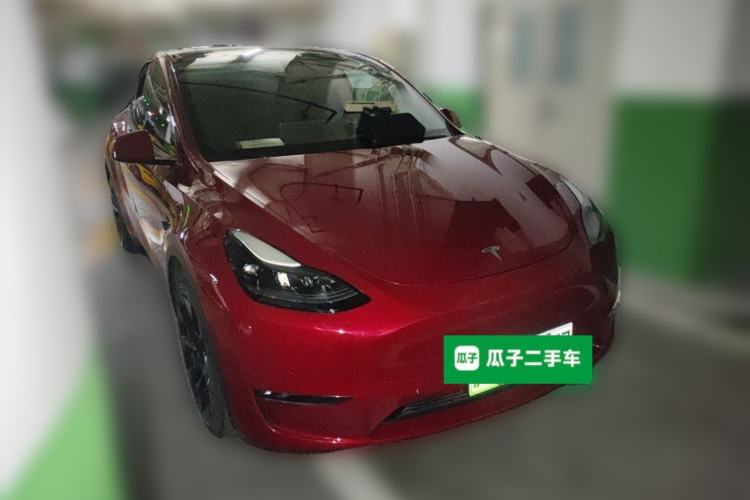 Used Tesla Model Y 2021 Long-Range All-Wheel-Drive Version Exterior 2