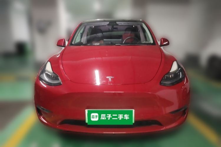 Used Tesla Model Y 2021 Long-Range All-Wheel-Drive Version Front