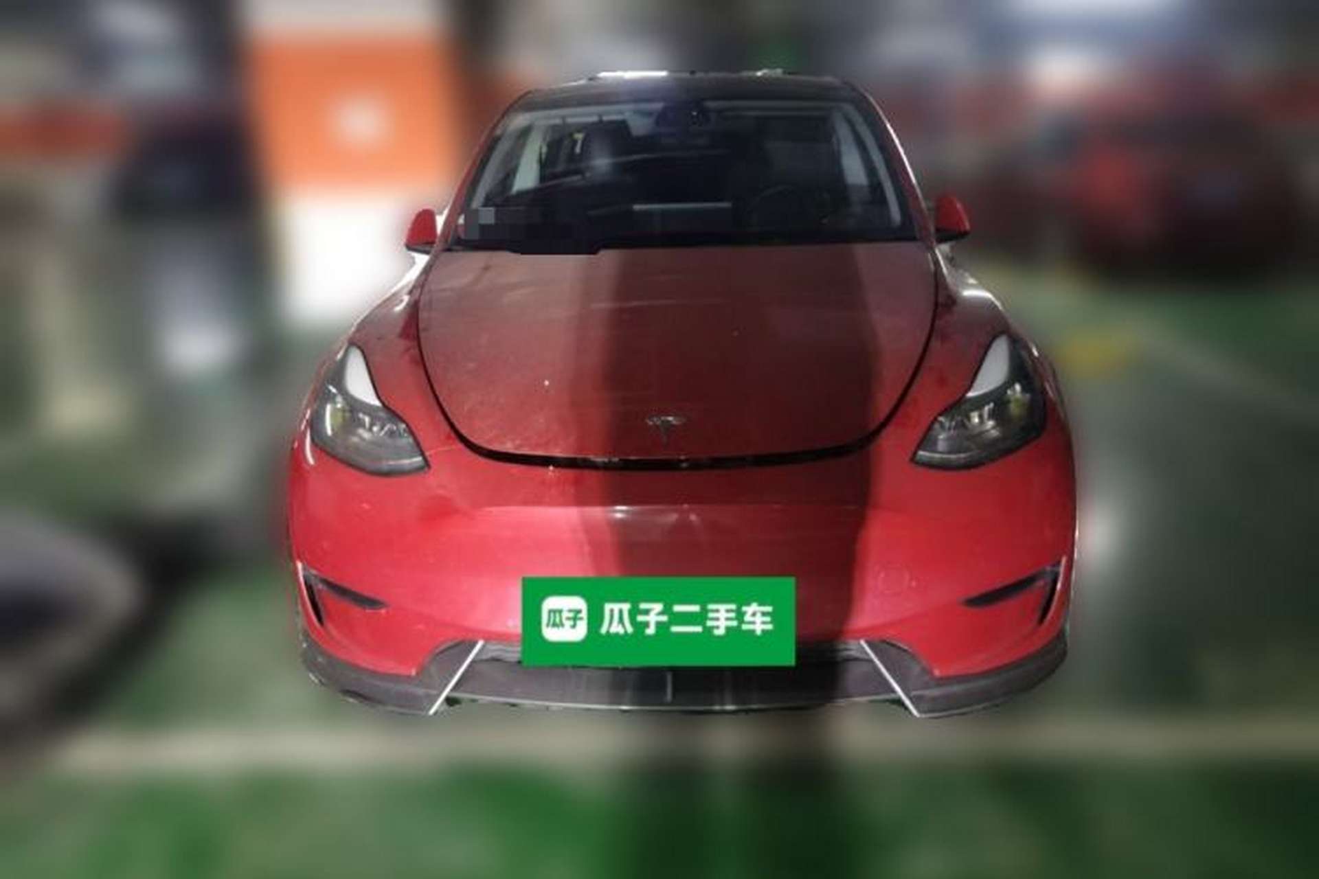 Used Tesla Model Y 2021 Long-Range All-Wheel-Drive Version 3D7 Front