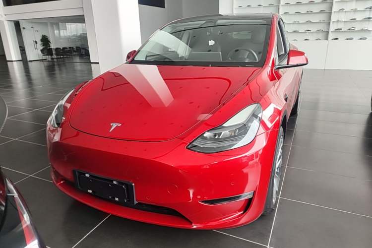 Used Tesla Model Y 2021 Standard Range Rear-Wheel Drive Version Front