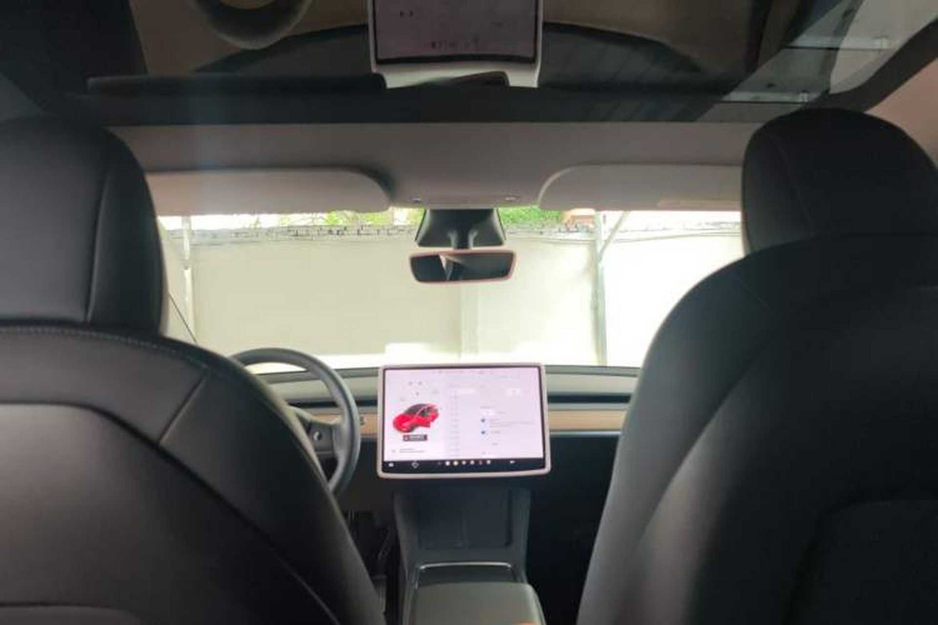 Used Tesla Model Y 2021 Long-Range All-Wheel-Drive Version Headliner