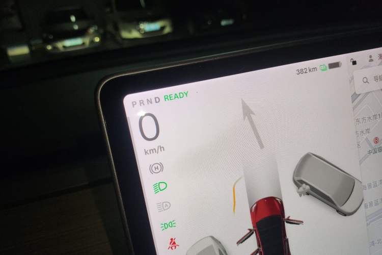 Used Tesla Model Y 2021 Long-Range All-Wheel-Drive Version Instrument Cluster