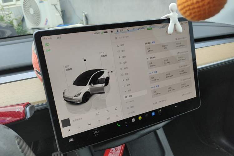 Used Tesla Model Y 2021 Performance High-Performance All-Wheel-Drive Version Instrument Cluster