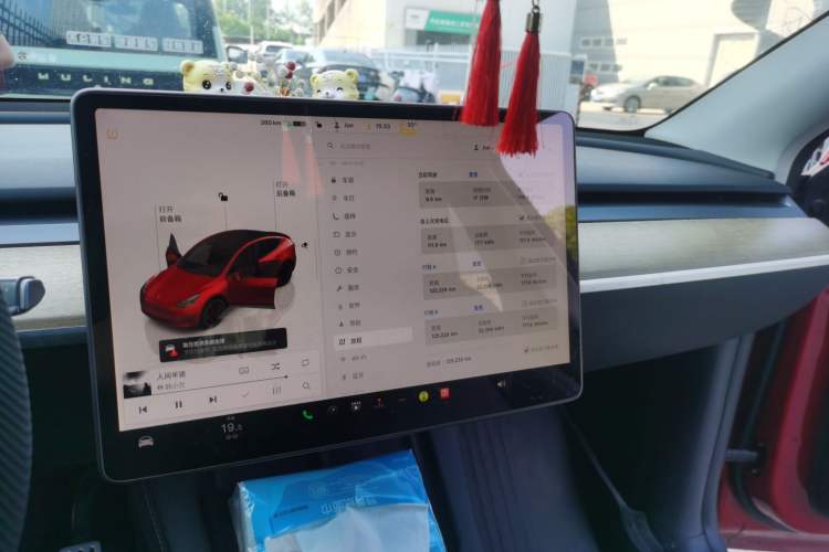 Used Tesla Model Y 2021 Performance High-Performance All-Wheel-Drive Version Instrument Cluster