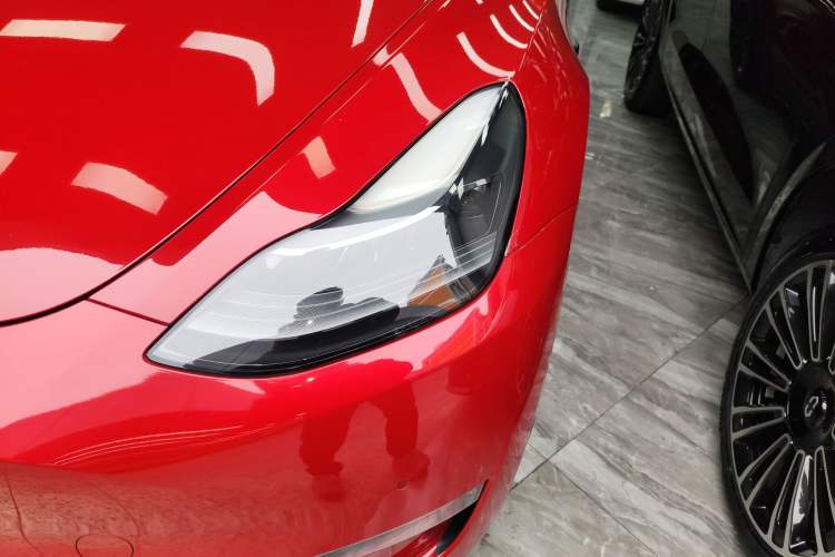 Used Tesla Model Y 2021 Performance High-Performance All-Wheel-Drive Version Left Front Headlight