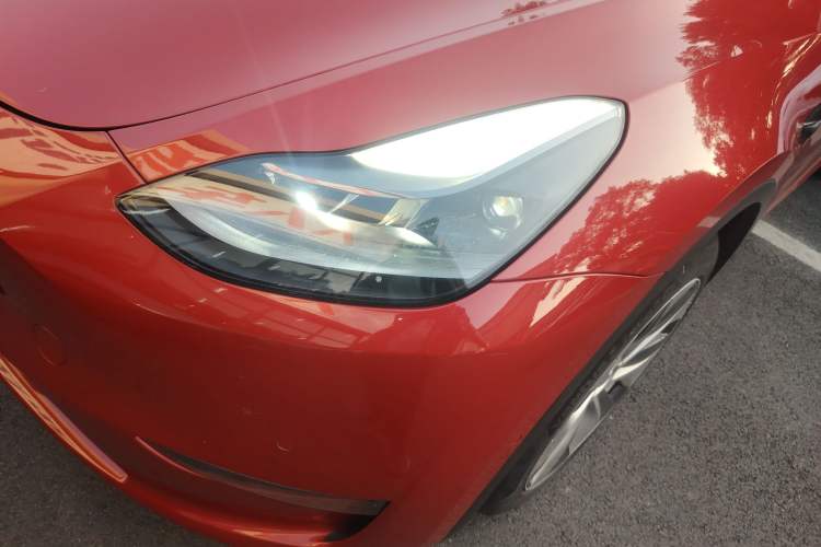 Used Tesla Model Y 2021 Long-Range All-Wheel-Drive Version 3D7 Left Front Headlight