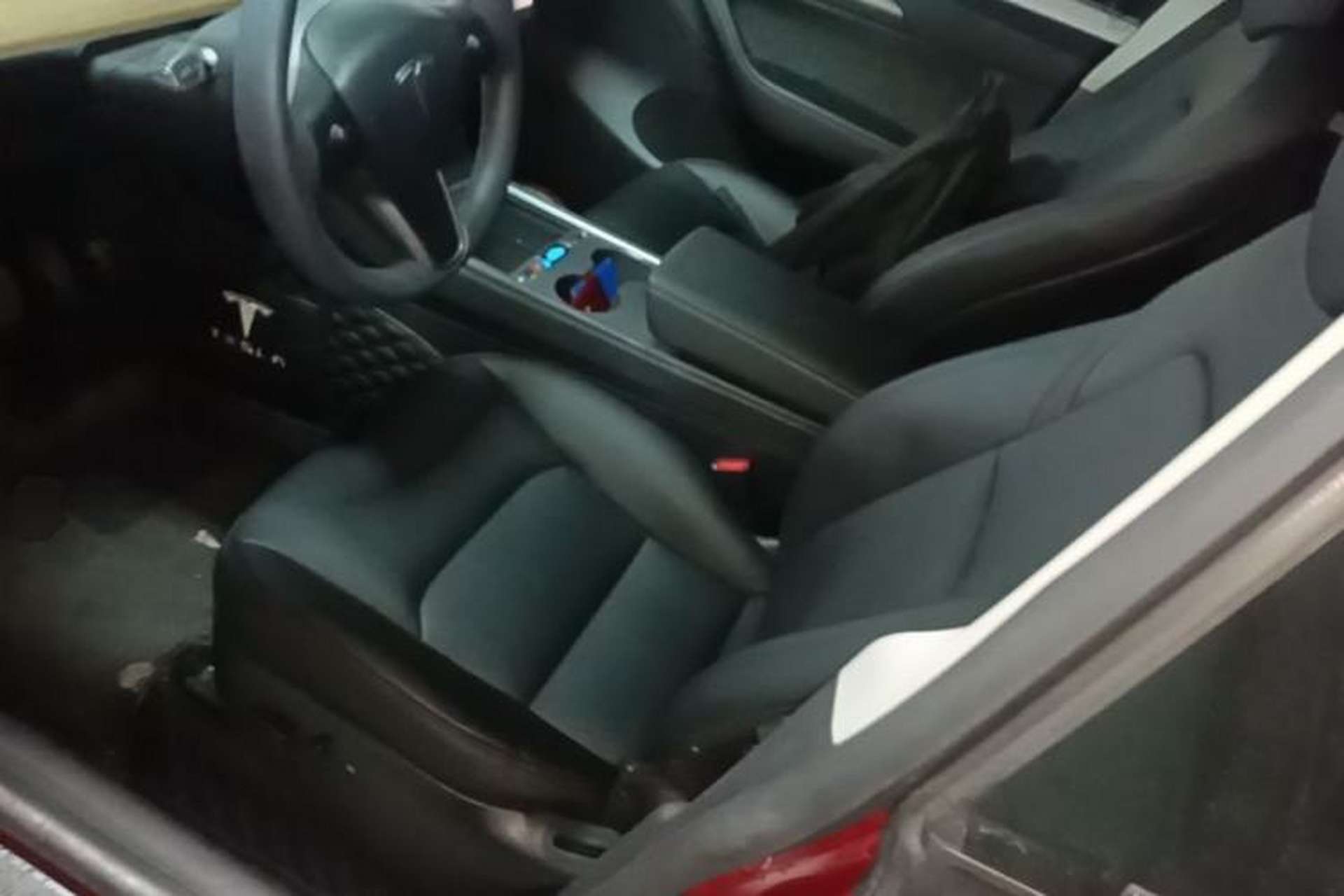 Used Tesla Model Y 2021 Long-Range All-Wheel-Drive Version Left Front Seat