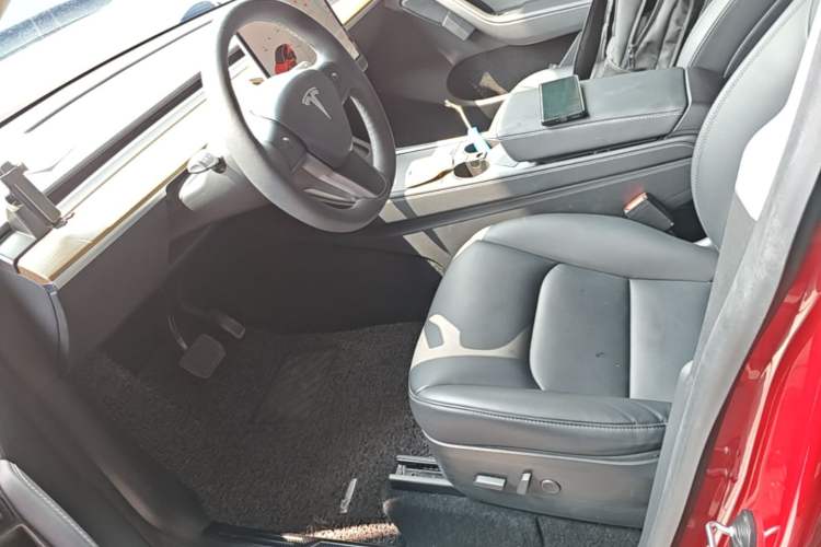 Used Tesla Model Y 2021 Long-Range All-Wheel-Drive Version Left Front Seat
