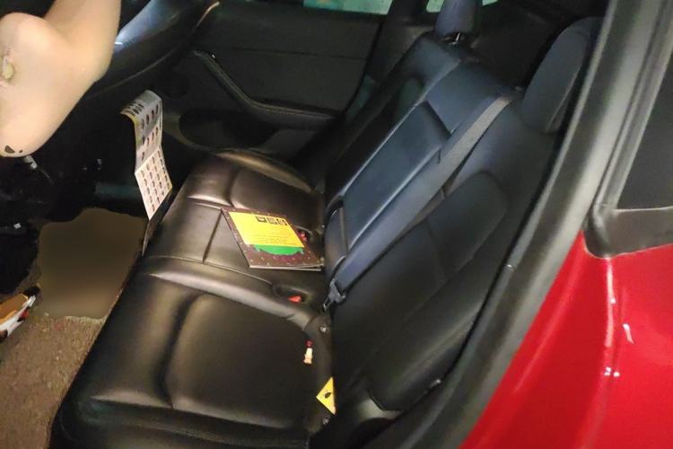 Used Tesla Model Y 2021 Long-Range All-Wheel-Drive Version Left Rear Seat