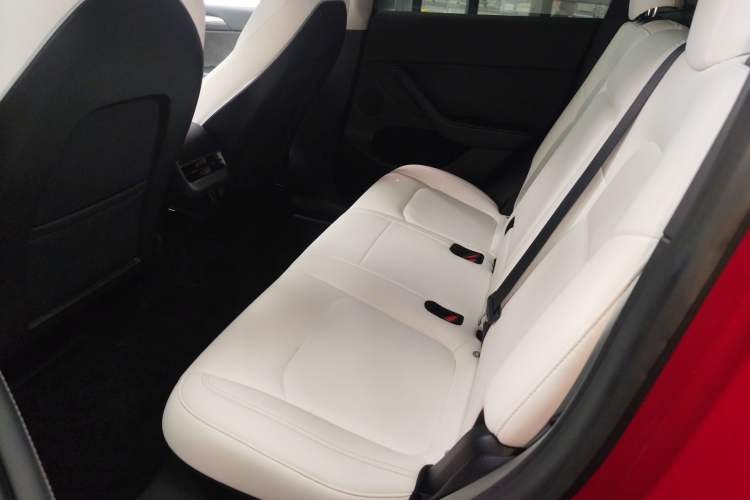 Used Tesla Model Y 2021 Performance High-Performance All-Wheel-Drive Version Left Rear Seat
