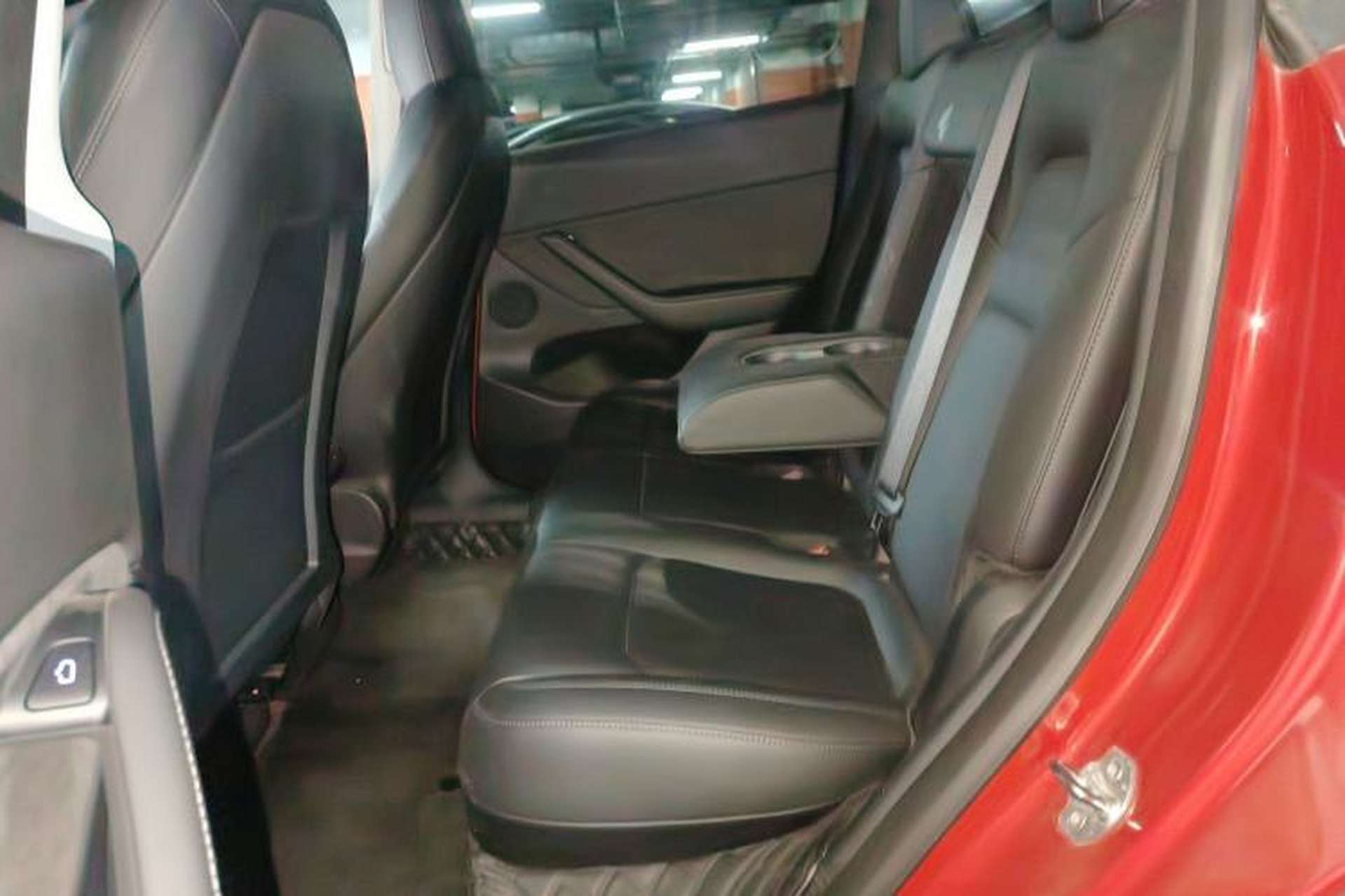 Used Tesla Model Y 2021 Long-Range All-Wheel-Drive Version 3D7 Left Rear Seat