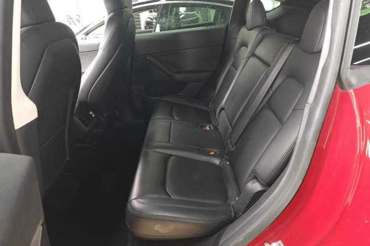 Used Tesla Model Y 2021 Standard Range Rear-Wheel Drive Version Left Rear Seat