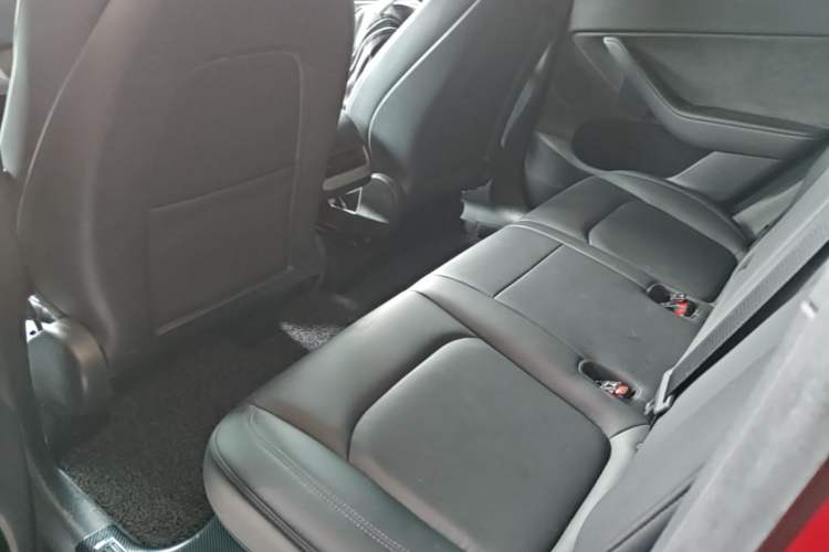 Used Tesla Model Y 2021 Long-Range All-Wheel-Drive Version Left Rear Seat