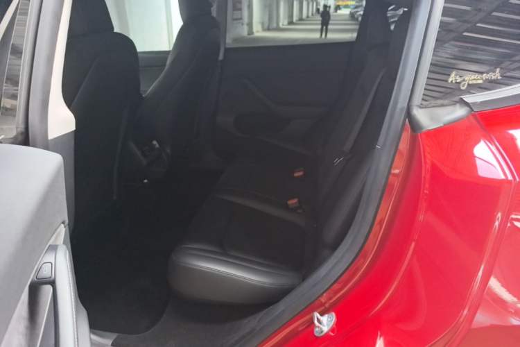 Used Tesla Model Y 2021 Long-Range All-Wheel-Drive Version Left Rear Seat