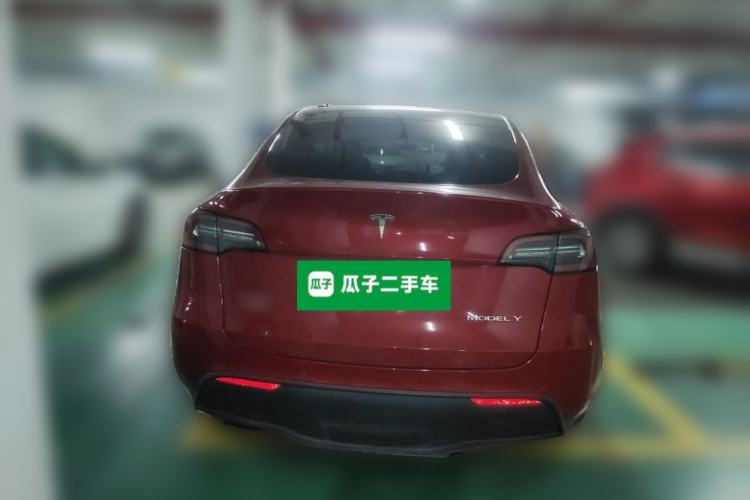 Used Tesla Model Y 2021 Long-Range All-Wheel-Drive Version Rear