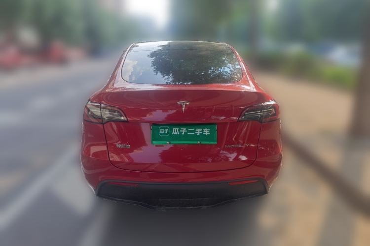 Used Tesla Model Y 2021 Long-Range All-Wheel-Drive Version Rear