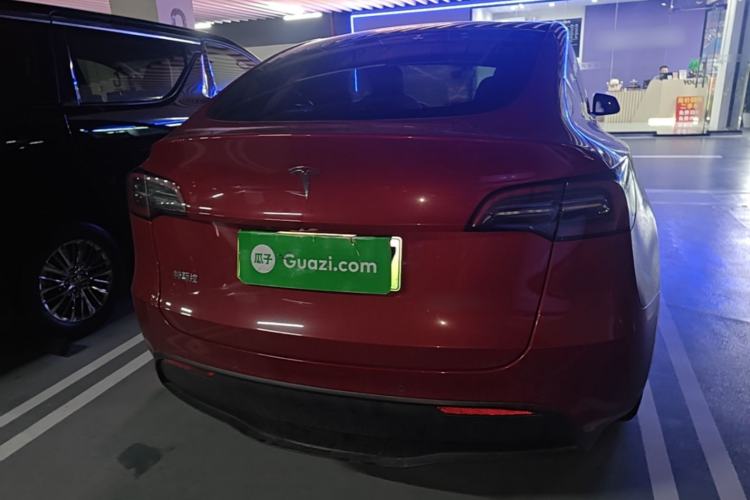 Used Tesla Model Y 2021 Long-Range All-Wheel-Drive Version 3D7 Rear