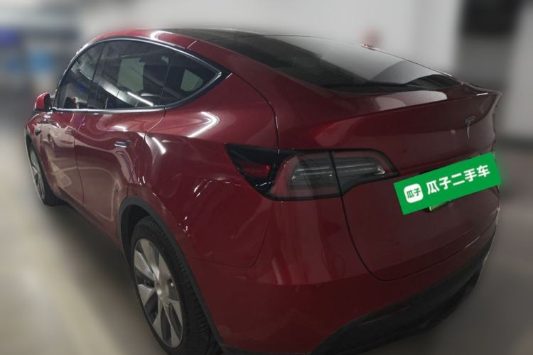 Used Tesla Model Y 2021 Long-Range All-Wheel-Drive Version Rear Left 45 Deg