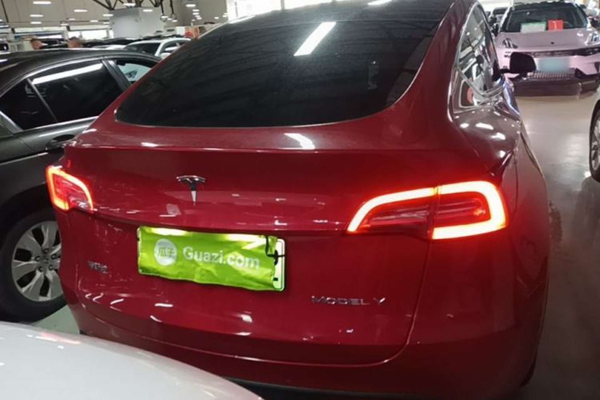 Used Tesla Model Y 2021 Long-Range All-Wheel-Drive Version Rear