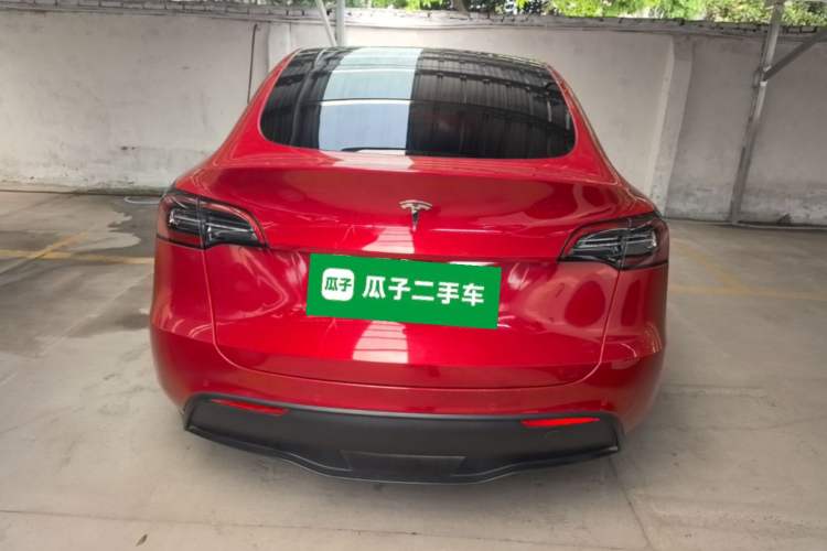 Used Tesla Model Y 2021 Long-Range All-Wheel-Drive Version Rear
